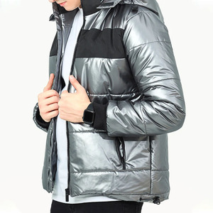 Chaqueta de Plumón Acolchada para Hombre, de Alta Calidad, para Exteriores, Resistente al Viento, Uniforme de Trabajo, OEM, ODM, Logotipo Personalizado - Product Image 2