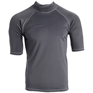 Logotipo de marca personalizado de manga corta Rash Guard para hombres y mujeres, camisa de protección solar para surf, impresión personalizada Anti-UV Long Rash Guard - Product Image 5