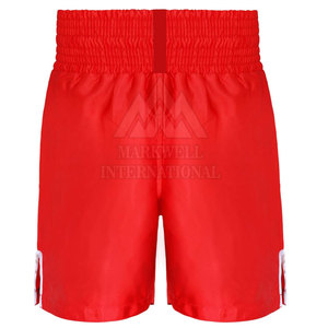 กางเกงขาสั้นชกมวยดีไซน์มืออาชีพมีโลโก้ตามสั่ง - Product Image 3