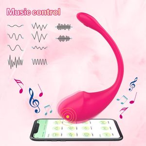 Vibratore a Uovo Wireless per Donna, Controllo tramite APP, Stimolatore Clitorideo Indossabile, Uovo per Punto G, Articoli per Adulti, Giocattoli Sessuali per Coppie - Product Image 2