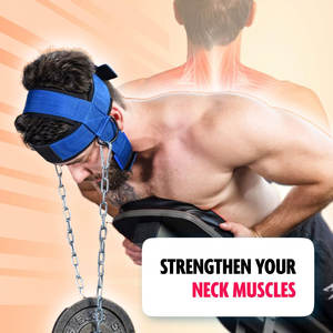 Músculos ejercicio gimnasio fuerza levantamiento de pesas cabeza arnés cabeza cuello entrenamiento arnés para cuello fuerza deportes cabeza arnés - Product Image 3