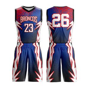 Último Diseño Personalizado de Uniformes de Baloncesto para Jóvenes, Conjuntos de Uniformes de Equipo, Ropa de Baloncesto Sublimada - Product Image 5