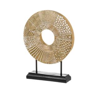 Escultura decorativa de Metal de lujo, pieza de arte moderno para el hogar y la Oficina, artesanía de Metal de alta calidad para sala de estar y dormitorio - Product Image 5