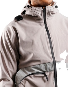 Chaqueta deportiva para hombre y mujer, ropa deportiva de concha suave, transpirable, informal, impermeable, con cremallera, venta al por mayor - Product Image 3