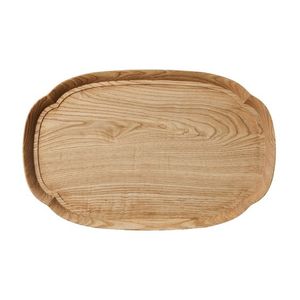 Plateau de service en bois de qualité de luxe, plateau de service à café de forme carrée au design unique pour plateau décoratif de table d'hôtel - Product Image 2