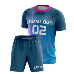 Ensemble d'uniformes de tennis et de badminton pour hommes personnalisés Chemise de tennis à col rond Short de tennis avec technique de sublimation Portable pour le sport - Product Image 3