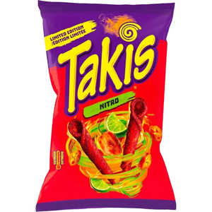 Venta al por mayor asequible Takis Nitro Habanero Lima Laminado Tortilla Chips 280g - Product Image 1