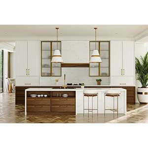 Plaque de quartz premium Misterio Gold Unionstone, imperméable, design moderne, application murale, grande dalle - Product Image 3