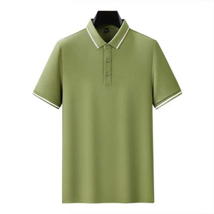 Camiseta de Golf Casual de Manga Corta para Hombre, Personalizada, de Lujo, con Estampado Digital, Transpirable, de Secado Rápido, 100% Algodón - Product Image 1