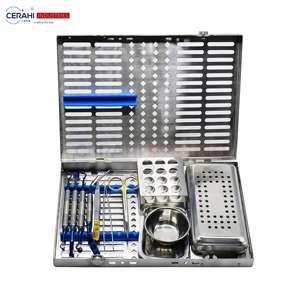 Cerahi Industries Source d'alimentation manuelle riche en plaquettes Fibrine PRF Kit de membrane d'implant dentaire Ensemble d'instruments chirurgicaux Boîte GRF - Product Image 4