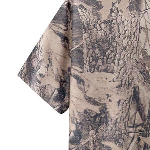 Camisetas con Diseño Creativo de Camuflaje de la Selva Impresas en 3D para Caza al Aire Libre, Camiseta de Manga Corta con Cuello Redondo para Hombre, Largo - Product Image 4