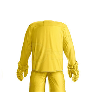 Ensemble d'uniformes de hockey sur glace en polyester de haute qualité sur mesure fabriqué en usine à bas prix - Product Image 6