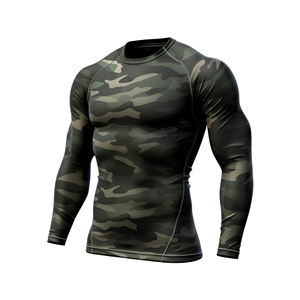 Rashguard de Manga Corta para Hombre, BJJ Gis Ultraligero de 350GSM, Perfecto para Climas Cálidos, Práctica de Jiu Jitsu y Combinación con Rashguard - Product Image 2
