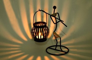 Available High Quality Round Available Glass Candle Jar for Home & Hotel Decoration New Design Best Price Metal Candle <b>Lantern</b> - Product Image 3