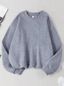 Pulls confortables et doux pour hommes Multicolore Automne Polaire à capuche Tout-aller Vêtements de sport décontractés Coupe ample Grande taille - Product Image 3