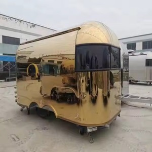 מכירה חמה 12ft מסחרי נייד עגלת משאית מצויד במלואו מזון מהיר מזון למכירה עבור טנדרים רחוב - Product Image 6