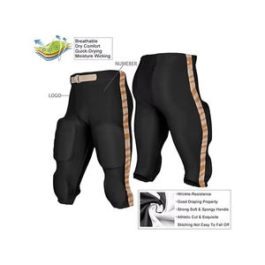 Pantalon de football américain athlétique de haute qualité Design personnalisé OEM Vente en gros Short court léger à manches courtes Vêtements d'équipe - Product Image 6