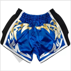 GAF OEM Services Vente en gros d'usine Short Muay Thai personnalisé de la meilleure qualité 100% Polyester Short de boxe pour hommes Logo Short de boxe - Product Image 5
