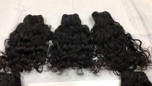 Mèches de cheveux Remy unisexes sans enchevêtrement pour célébrité, tissage traditionnel indien brut, fournisseur de cheveux humains à cuticule alignée, 1kg - Product Image 3