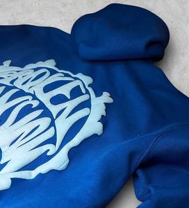 Sweat-shirt vintage lavé de haute qualité, poids lourd 400 GSM, streetwear pour homme, coupe ample et oversize, coupe courte, lavage à l'acide, Renaissance - Product Image 3