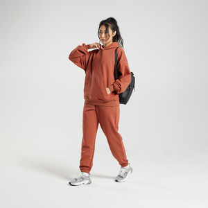 Ensemble de survêtement pour femme respirant avec logo personnalisé, jogging 2 pièces, prix bas, manches longues, entraînement, fitness, sport, survêtement pour femme - Product Image 4