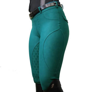 Jodhpurs de punto de algodón de temporada multicolor, pantalones de equitación para principiantes para niños y adultos para deportes ecuestres - Product Image 2