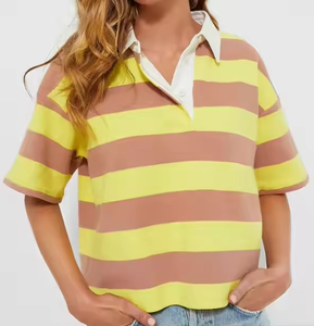 เสื้อโปโลคอตั้ง แขนสั้น ผ้าโพลีเอสเตอร์ แห้งเร็ว สำหรับผู้ชาย พิมพ์โลโก้แบรนด์ของคุณเองได้ - Product Image 6