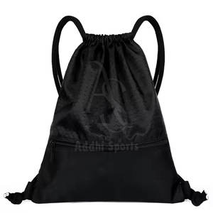 Venta caliente Logotipo personalizado Bolsas ligeras con cordón Hecho en Pakistán Unisex Forro de algodón ecológico Venta caliente - Product Image 1