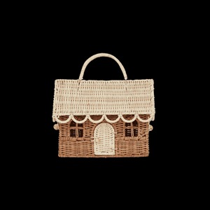 Panier de rangement Artex Green Earth en rotin naturel écologique, style géométrique moderne, multi-usages - Product Image 1