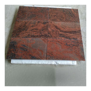 Fantastique approvisionnement d'usine carrelage en granit indien multicolore rouge vernis naturel intérieur et extérieur pour la cuisine et la salle de bain - Product Image 1