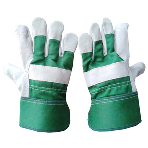 ถุงมือป้องกันมือจากแคนาดาถุงมือหนังวัวคู่แบบแยกถุงมือสไตล์แคนาดาทนความร้อนทนทานทนทานทนทาน - Product Image 1