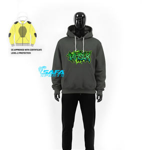 Blouson de moto en Kevlar homologué CE, vêtements de protection pour la conduite, doublure en polaire pour la protection des armures de moto - Product Image 6