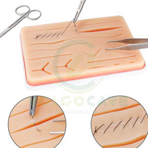 Kit de entrenamiento de sutura Dental de estilo único Kit quirúrgico de fórceps de acero inoxidable Sutura médica de campo almacenada - Product Image 3