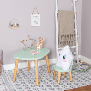 Montessori Modern Design Natural Wood <b>Sage</b> <b>Green</b> Oval <b>Chair</b> Set Kids <b>Chair</b> for Children Aged 1-4 Bedroom Use - Product Image 5