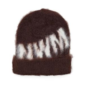 Cashmere Athlétique Fourrure Bas quantité minimale de commande Logo Crâne Chunky Laine Déchiré Acrylique Personnalisé Mohair Bonnets - Product Image 5