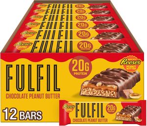 ฟูลฟิล ช็อกโกแลตพีนัทบัตเตอร์ โปรตีนบาร์ รสพีนัทบัตเตอร์ แพ็ค 12 ชิ้น - Product Image 5