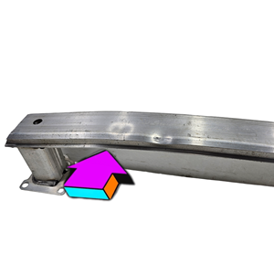 Renfort de pare-chocs avant CITROEN C3 AirCross 9810976080 (17>) - Product Image 3
