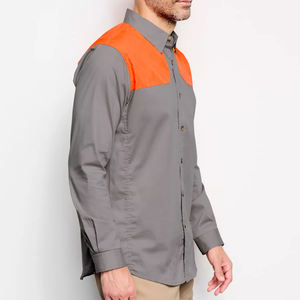 Camisa de caza 2024 aceptar logotipo del cliente venta al por mayor camisa de pesca hecha a medida de moda/camisa de Pesca y Caza - Product Image 4