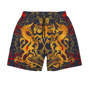 Pantalones cortos de sublimación de patrón sólido transpirable para hombre para la temporada de verano precio bajo al por mayor con servicio OEM - Product Image 1