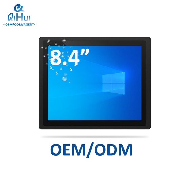 8.4 Inch Embedded Industrial Panel PC Manufacturer  All in One Pc  for Automation Control Systems