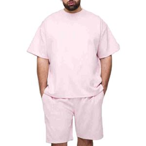 Conjunto Deportivo Unisex de Verano, Oversize, de Algodón, Cuello Redondo, Estampado, Tejido, para Hombre y Mujer, HECHO POR BS 2026 - Product Image 2