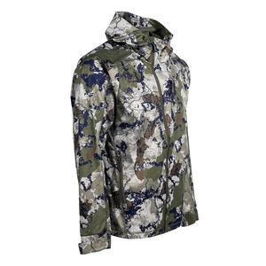 Veste de chasse en softshell légère à motif camouflage solide coupe-vent pour homme Col montant pour la chasse et le camping Veste pour homme - Product Image 4