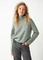 Pull en laine/cachemire tricoté sur mesure OEM/ODM pour femme, col oversize, avec fil coloré, fabriqué en Inde