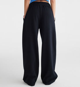 Pantalon de jogging à jambe droite et taille haute pour femmes, fait sur mesure en gros, tenue décontractée, jambe large, pantalons de sport baggy - Product Image 6