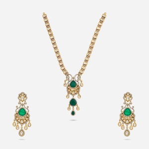 Kundan Necklace 189241 Elegant <b>Wedding</b> <b>Accessory</b> - Product Image 1