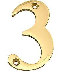 ป้ายเลขบ้านอะลูมิเนียมตกแต่งบ้าน ดีไซน์อาร์ตเดโค สีทอง ตัวเลข 0 ถึง 9 เหมาะสำหรับงานแต่งงานและงานวันเกิด - Product Image 4