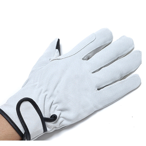 Guantes de Trabajo de Cuero de Cabra de Alta Calidad, Guantes de Seguridad para Conducir, Precio al por Mayor, Guantes de Conducción Aprobados, Disponibles en Existencia, Listos para Enviar - Product Image 6