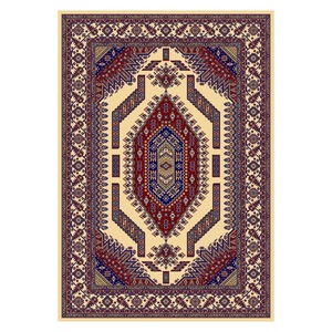 Tapis de salon en chenille antidérapant, imprimé numériquement, motif design rouge bordeaux, lavable en machine, vente en gros RUGS DEPOT LXDP-0300 - Product Image 1