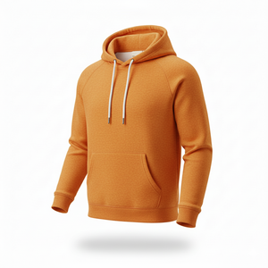 Sweat à capuche d'hiver pour homme 100% coton polaire ultra-doux chaud respirant séchage rapide décontracté streetwear avec poche - Product Image 4