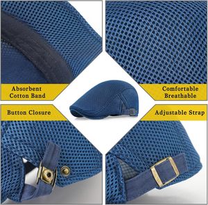 Nuevo sombrero de boina de algodón informal para hombre, sombrero de hiedra para el sol a la moda para golf, deportes de playa y fiesta, invierno, verano, Primavera, apropiado - Product Image 6